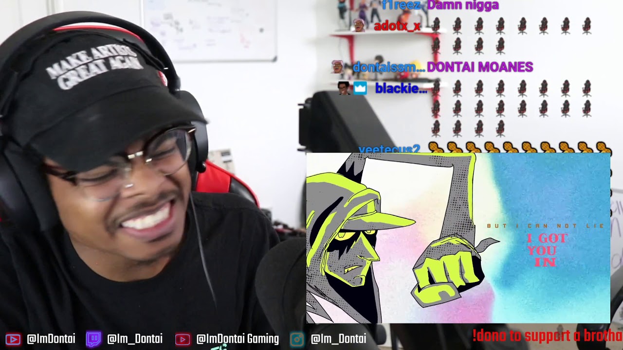 ImDontai React's To Kid Cudi, Eminem   The Adventures Of Moon Man & Slim Shady