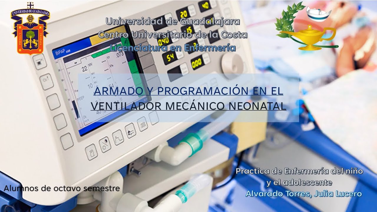 Armado y programación en el ventilador mecánico neonatal