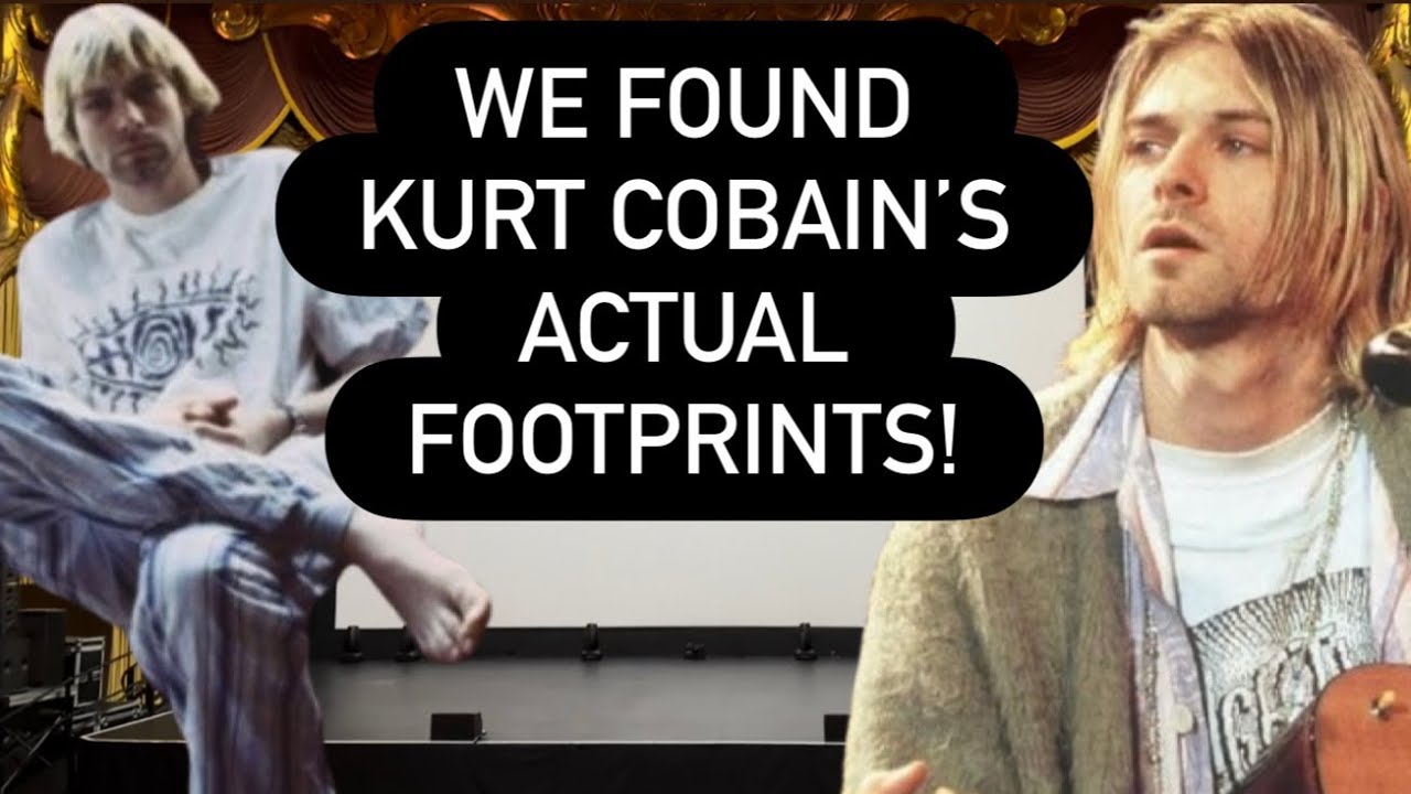 We Found Kurt Cobain’s ACTUAL Footprints 