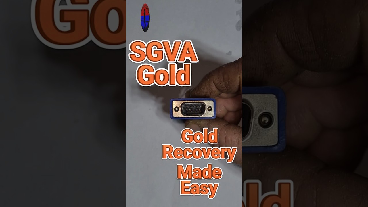 SGVA  Gold Recovery Made Easy #goldrecovery  #silverrecovery  #ewasterecycling
