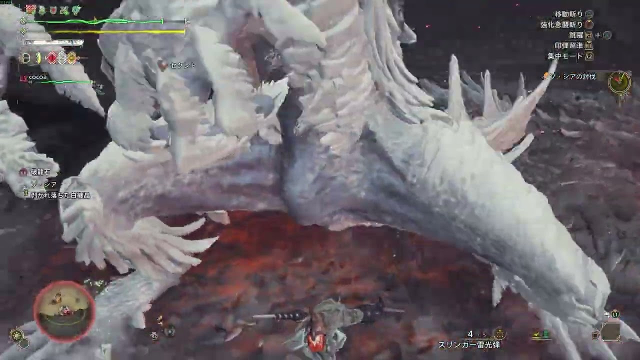 【MHWs】星10ゾシア  操虫棍 7'15