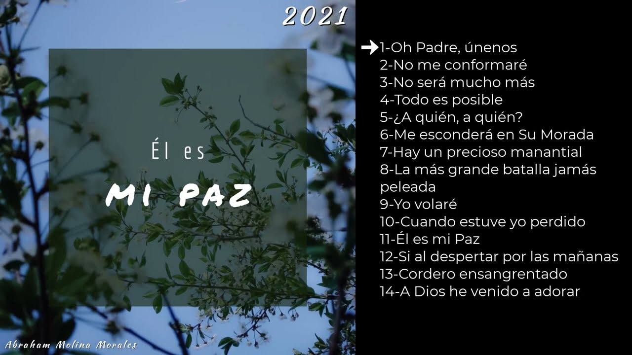 Él es mi Paz - Disco Completo Instrumentales 2021