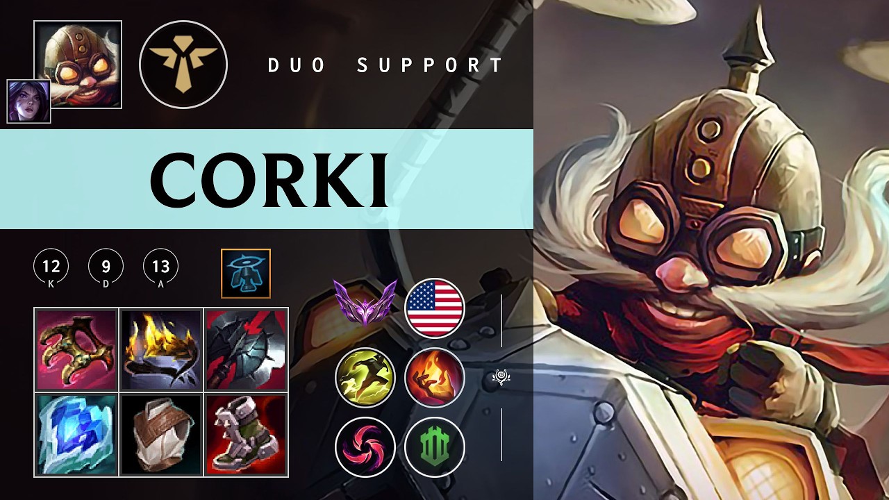 Corki Support vs Braum - NA Master Patch 26.05