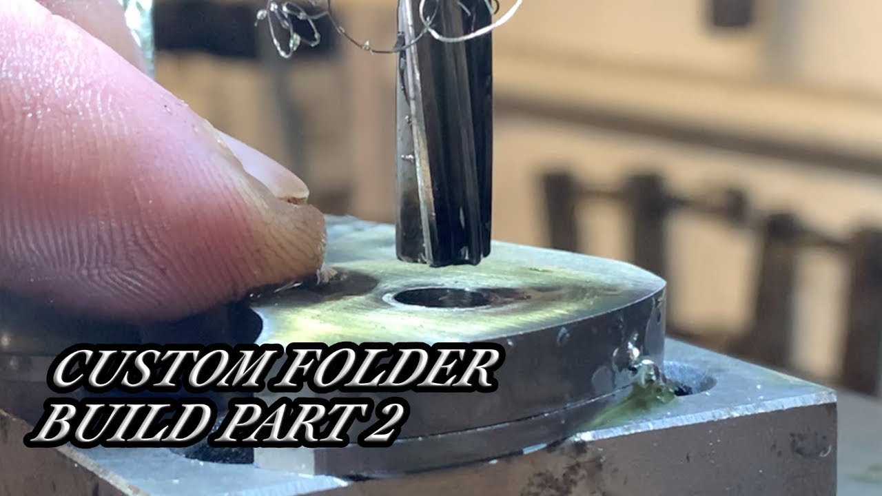 The birth of a frame lock part 2 knife making