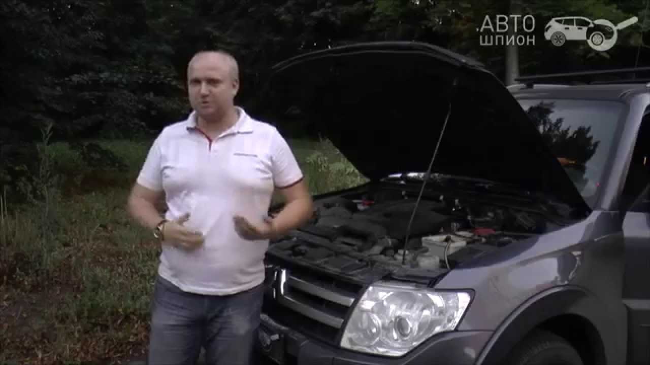 Самостоятельный осмотр автомобиля с пробегом Mitsubishi Pajero (техническая часть - дизель)