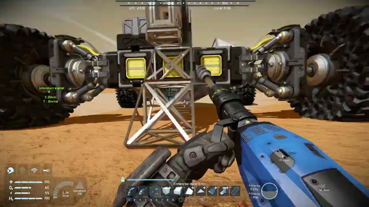 Ares at War 2 - Gathering Resources - Space Engineers