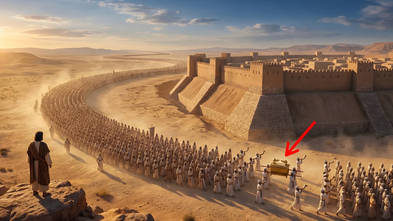 How the Walls of Jericho Were Built (And Why They Fell Outward)?