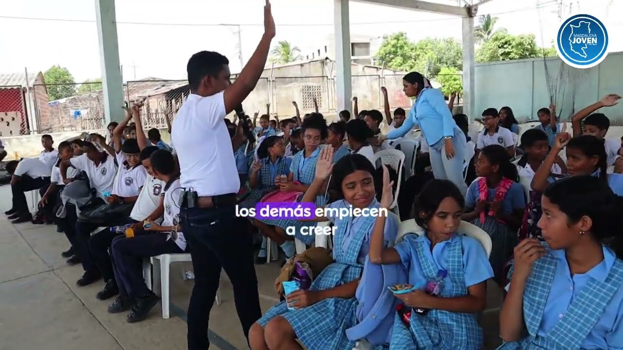 Charla de Amor Propio a las y los estudiantes del Grado 7mo de Cerro De San Antonio.