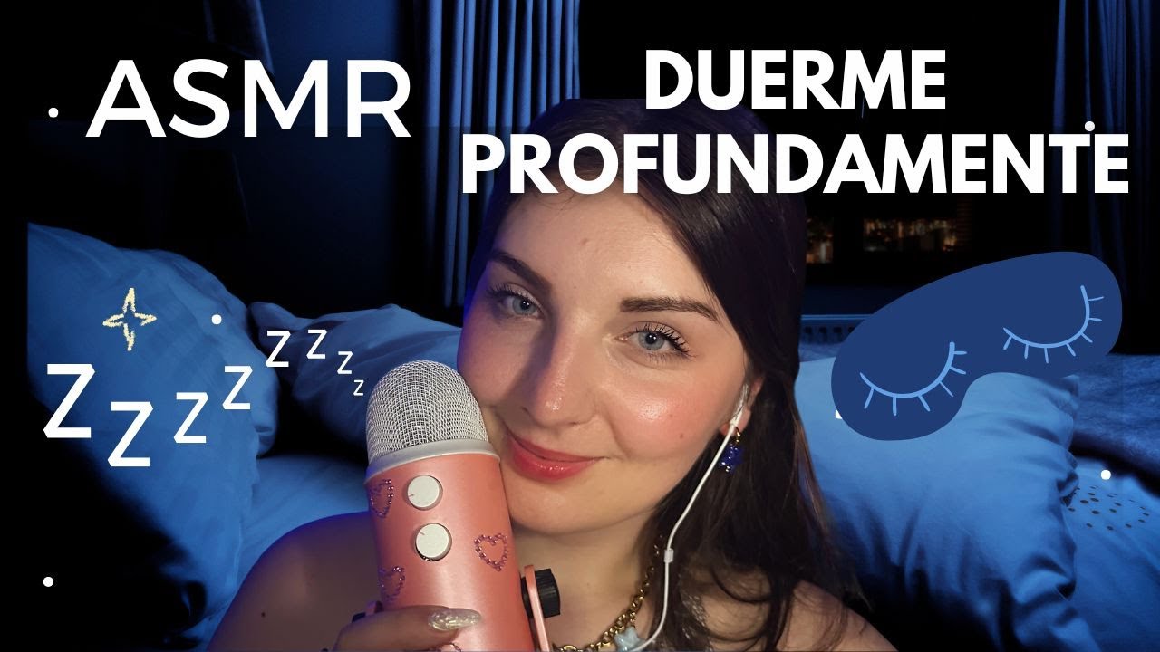 😴ASMR para DORMIR en menos de 20 minutos y RELAJARTE con luz baja🫶🏻