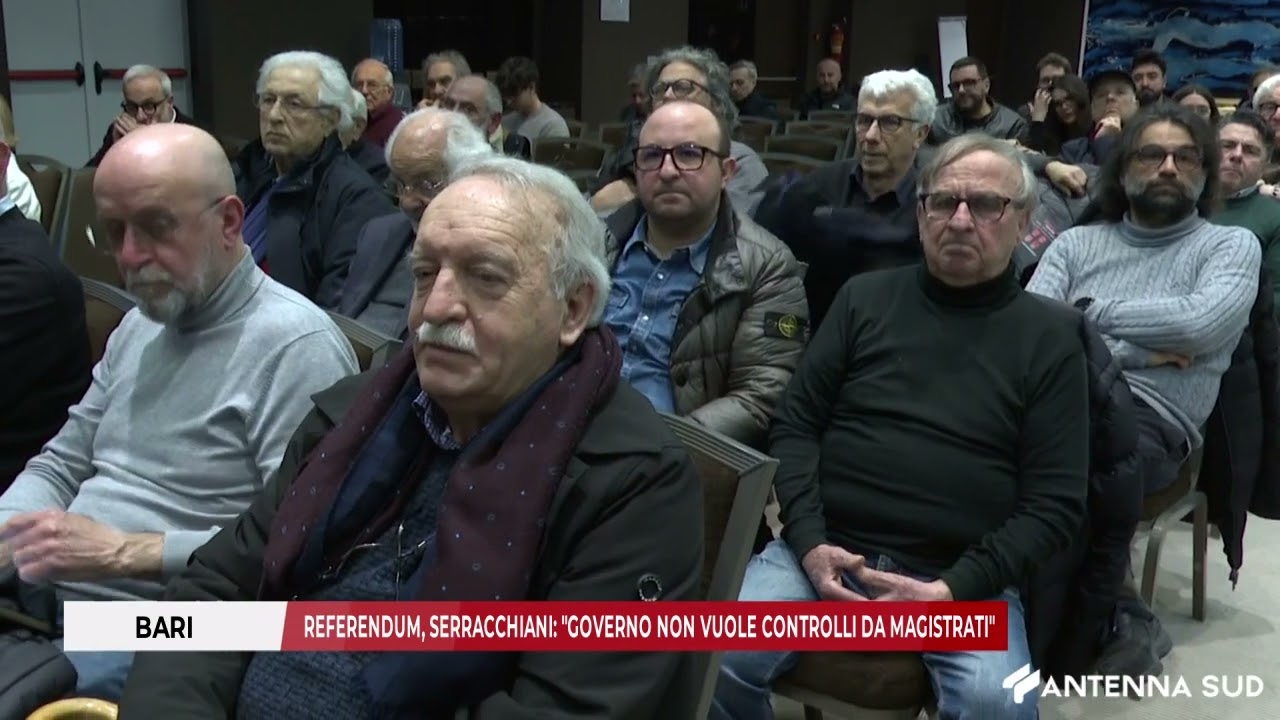 16 MARZO 2026 - BARI - REFERENDUM, SERRACCHIANI: 