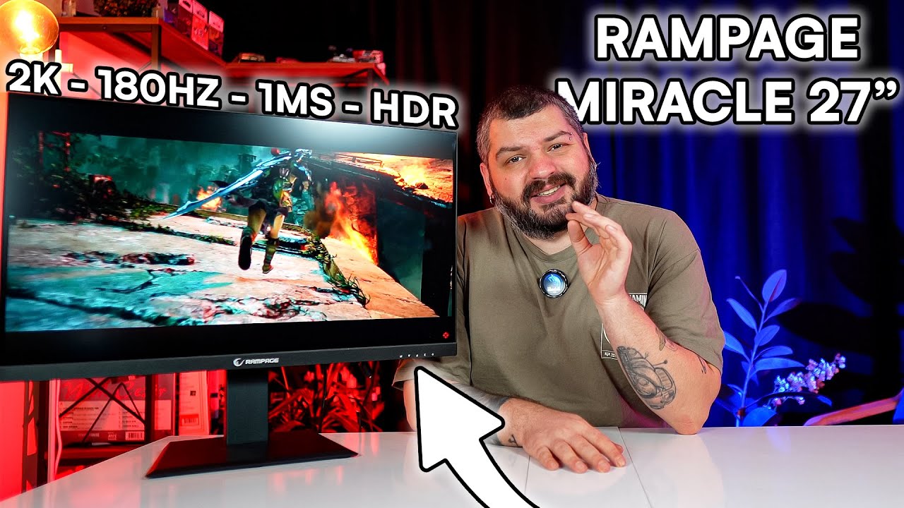 180Hz QHD Monitör Arayanlara: Rampage MIRACLE MC27RQ180