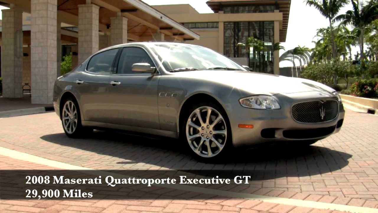 2008 Maserati Quattroporte Executive GT
