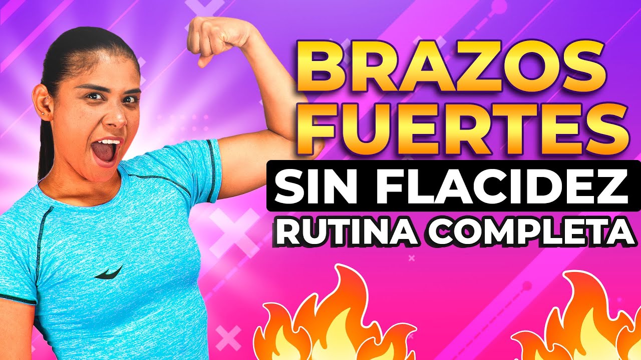 Consigue Brazos delgados y sin Flacidez 🔥 | Rutina de Hombro + Bíceps + Tríceps desde casa 🏠