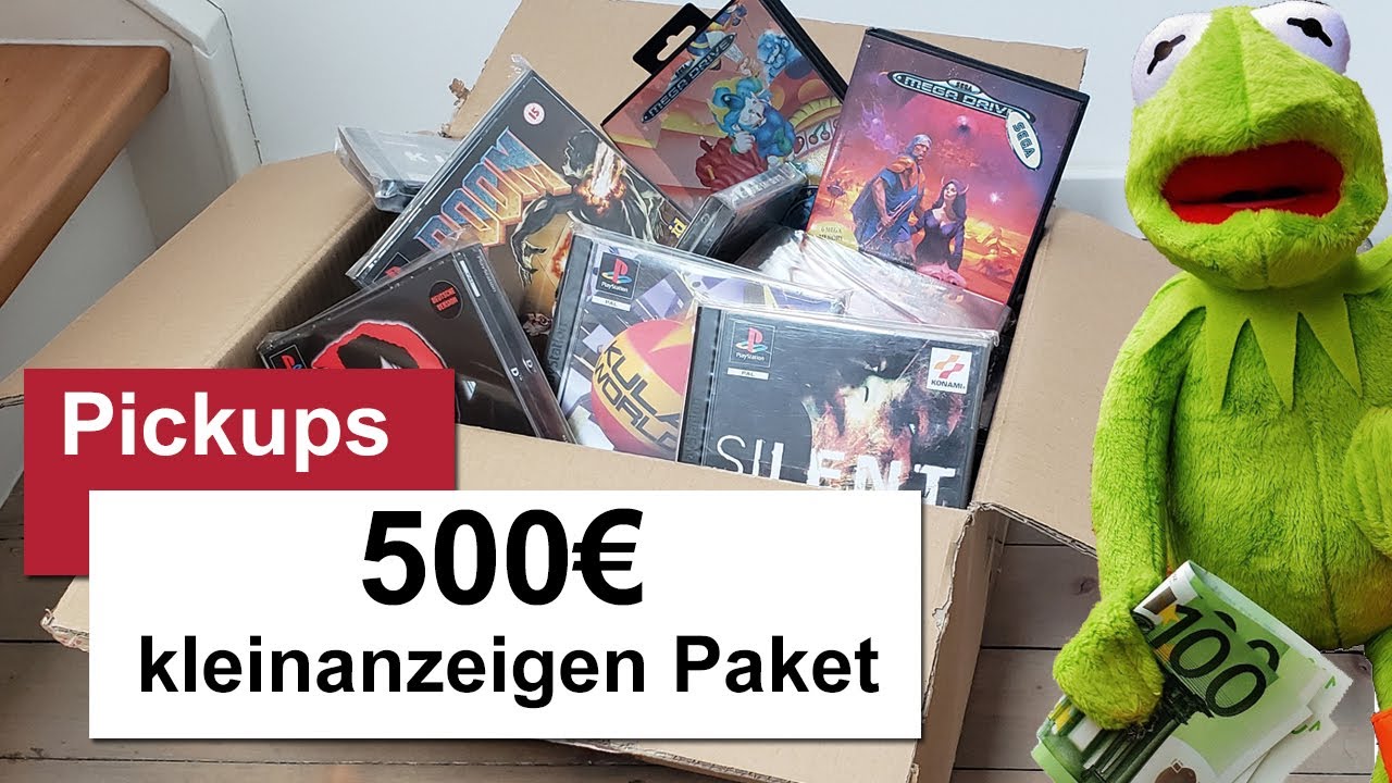 Besser als Flohmarkt? Ein 500€ eBay Kleinanzeigen Videospiel Paket! und: Auflösung Gewinnspiel