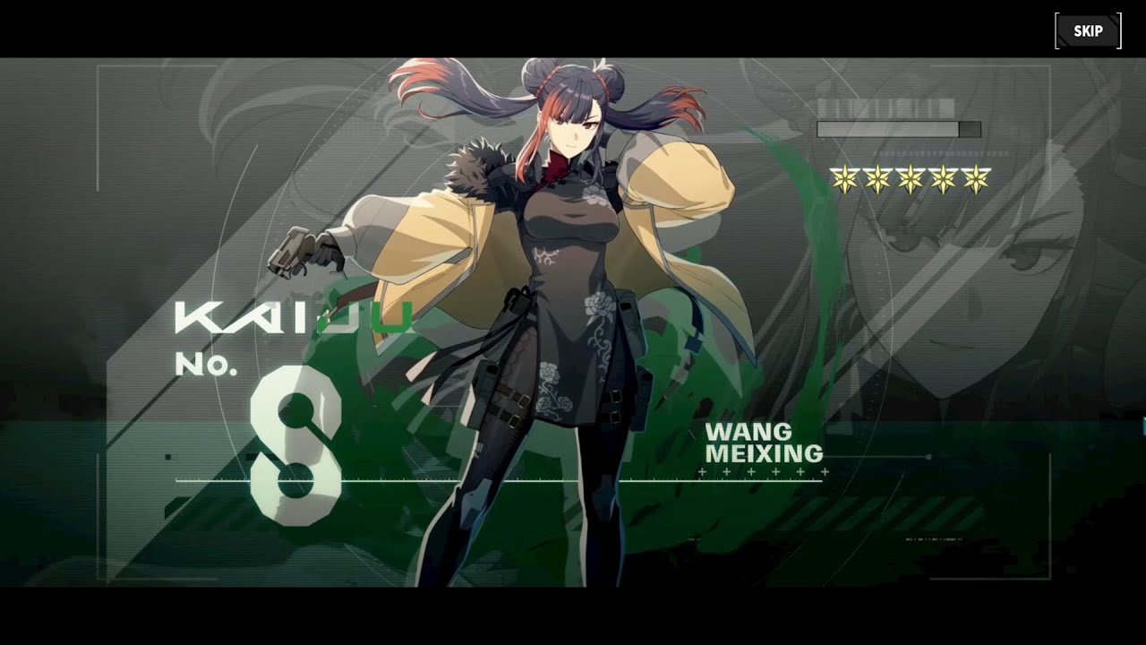 [Kaiju No.8 The Game] Wang Meixing Pull