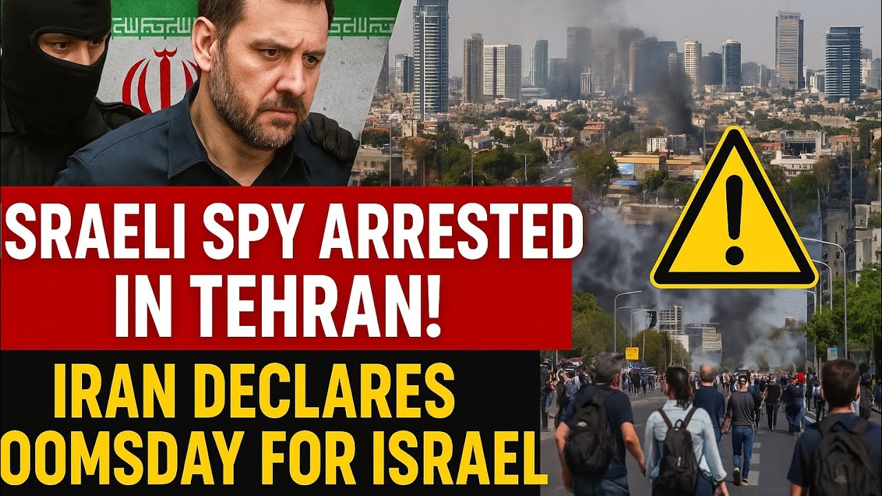 Israeli Spy Arrested in Tehran | Iran's Army Chief Declares Judgment Day in Israel!