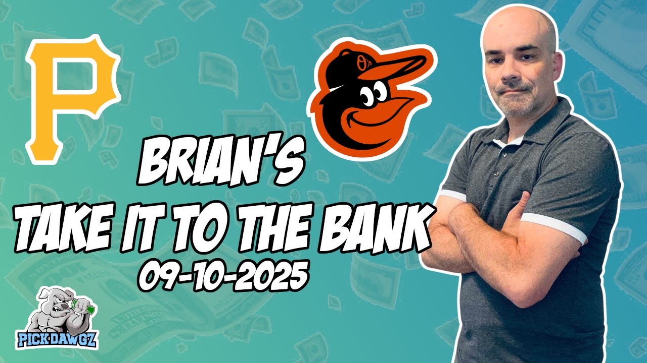 Free MLB Betting Predictions Today 9/10/2025 MLB Picks | Brian's Take it to the Bank