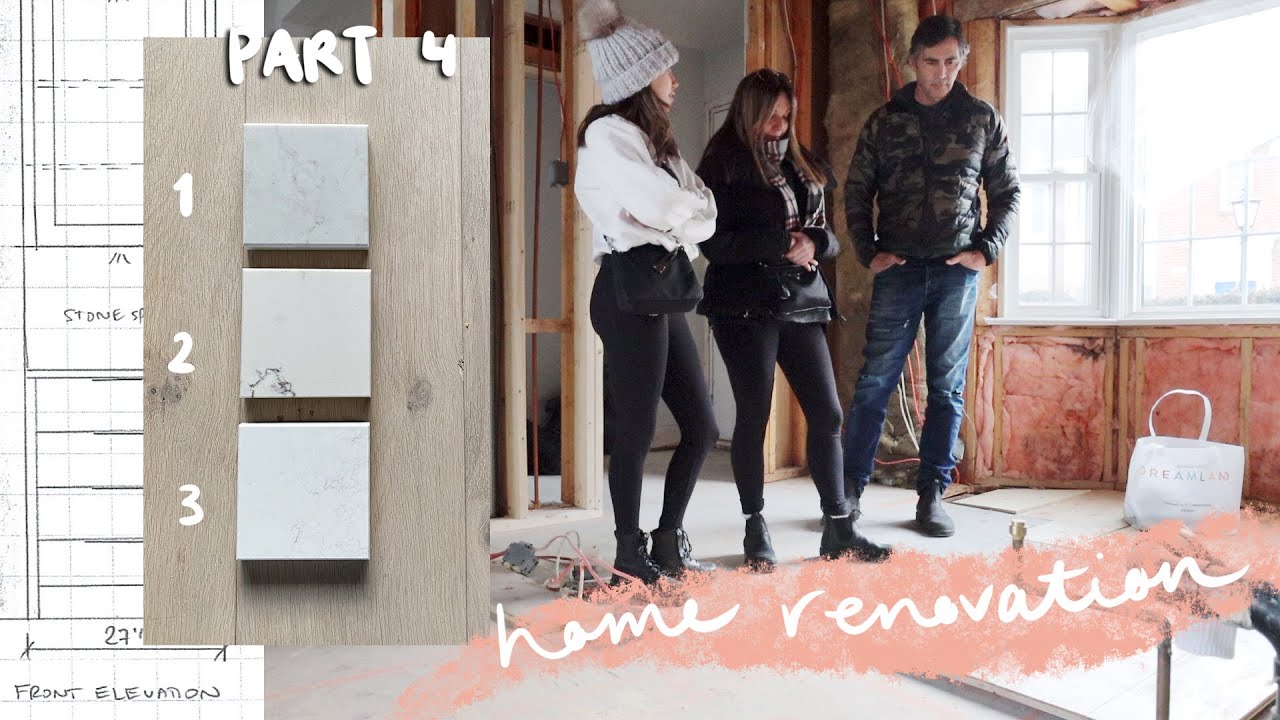 HOME MAKEOVER WEEK 4: kitchen countertops, finalizing layouts, finished demo!