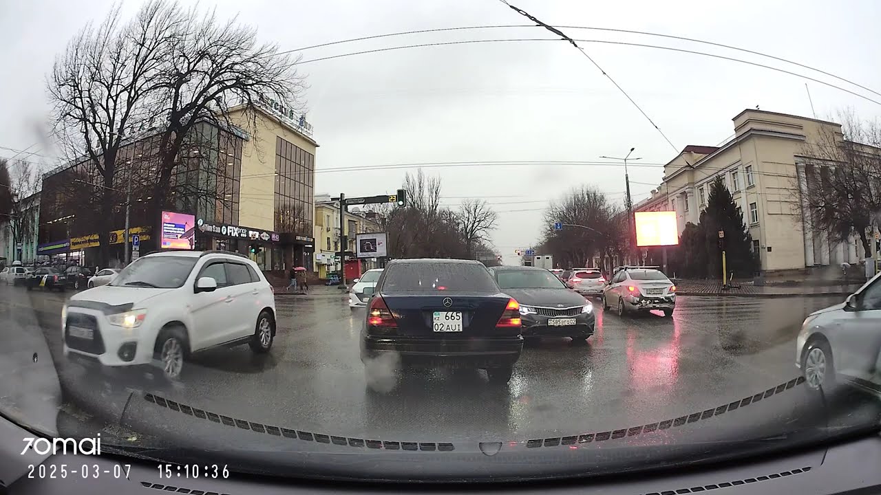 Almaty road trip. Дороги нашего города. 7 марта 2025  #kazakhstan #roads #almaty
