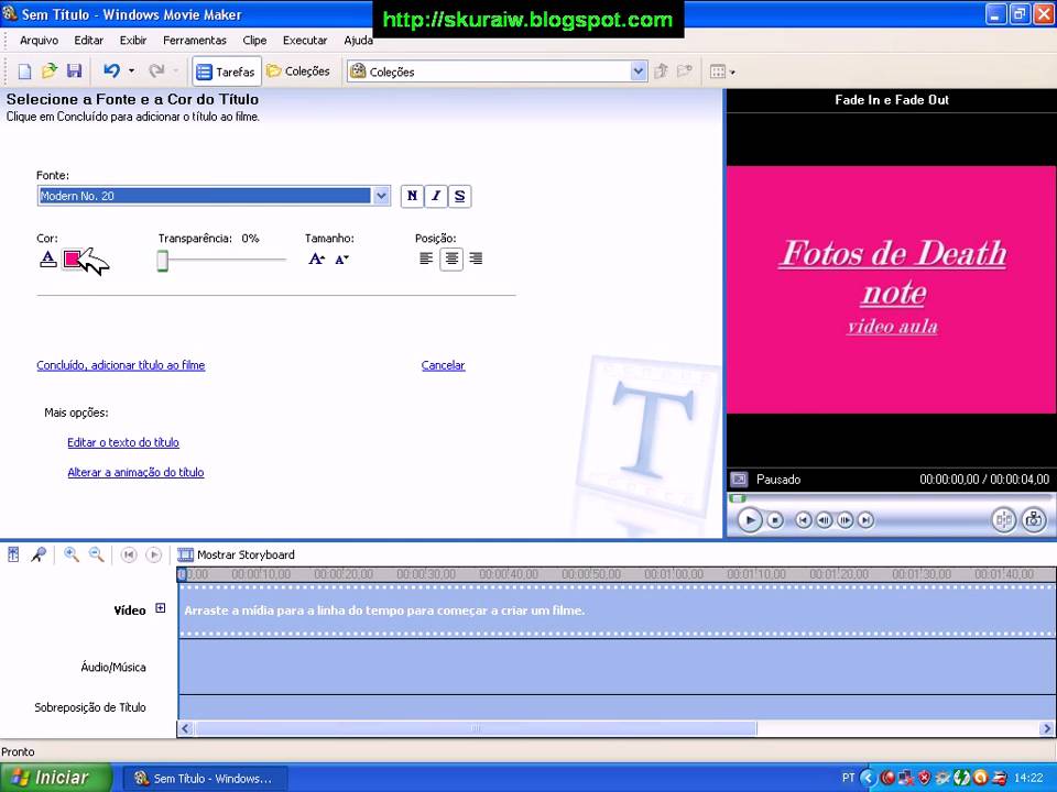 Como criar um v&iacute;deo de slide de fotos