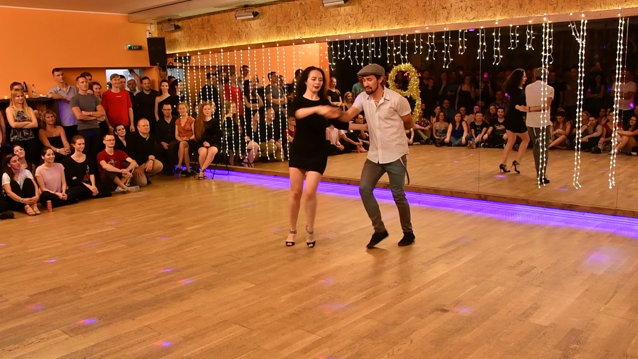 Salsa cubana impro show Pavel Maximenko & Alexandra Nagy