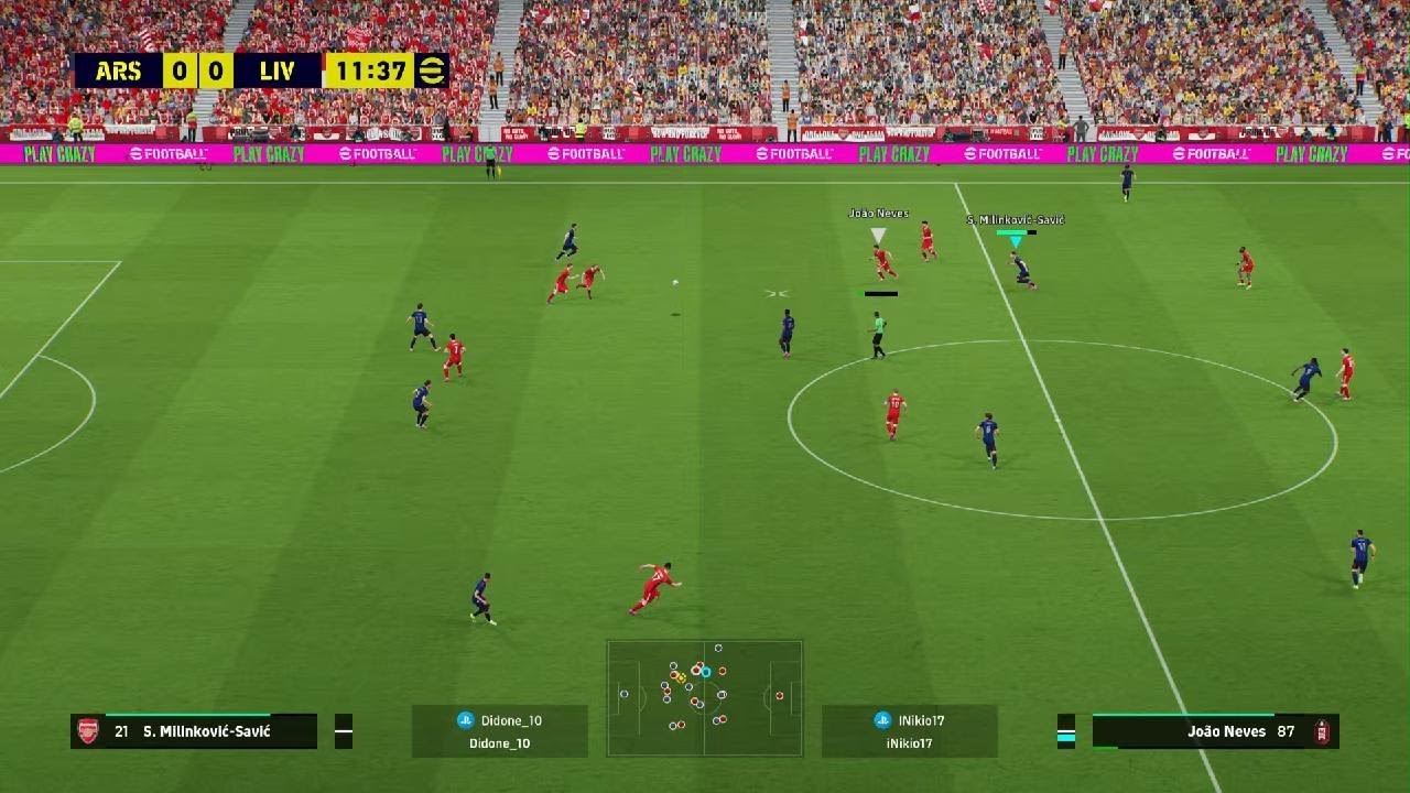 Arsenal vs Liverpool Champions-League girB gr11