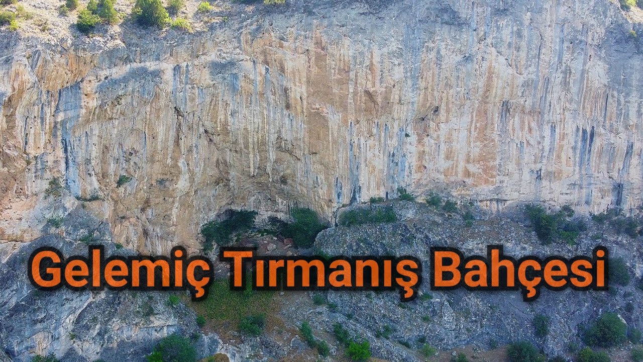Rock Climbing Zone Gelemiç Turkey - Bursa Gelemiç Köyü Tırmanış Bahçesi