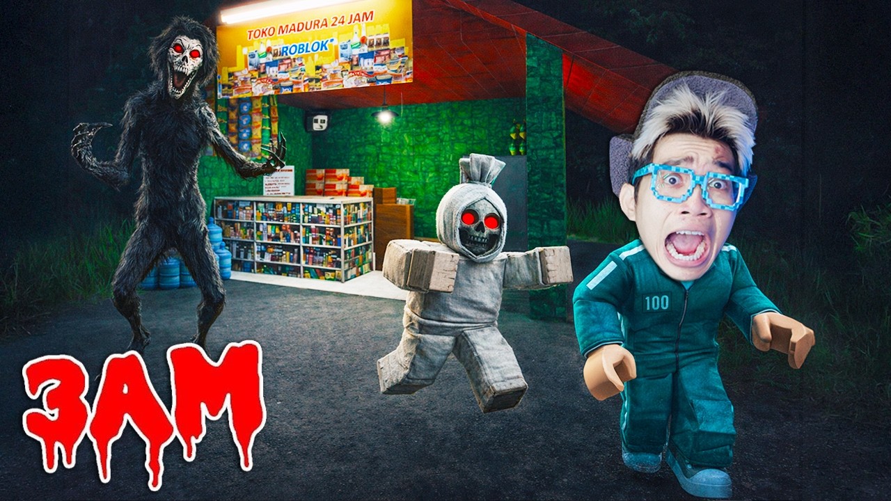 NGERI!! Jualan Warung Madura Tapi Banyak Anomali Seram💀- ROBLOX!