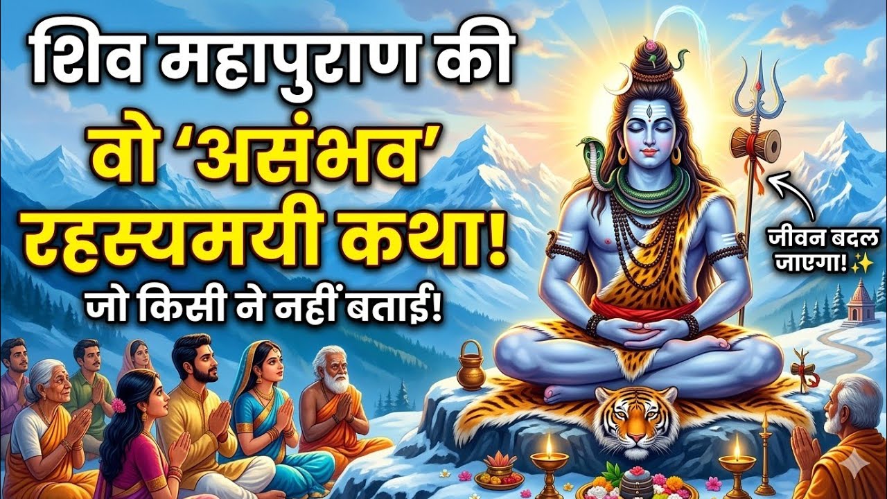 शिव जी की चमत्कारी कहानी | Shiv Katha | Lord Shiva Story in Hindi | Shiv Kahani | Bholenath Katha