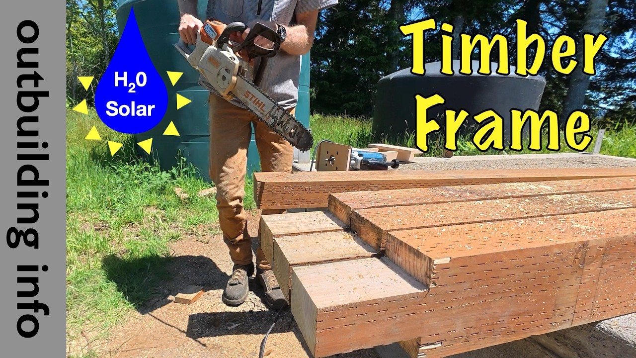 056 - Timber Canopy for Water Storage - Solar Well Drinking Water - part 10