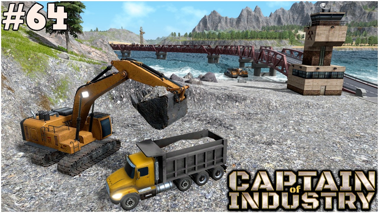 #64 MINIERA DI TITANIO NEL PICCOLO ISOLOTTO - CAPTAIN OF INDUSTRY - GAMEPLAY ITA