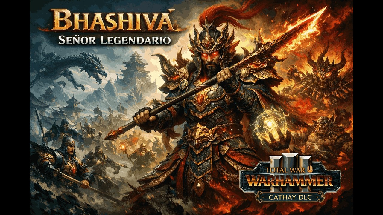 primer caracter pack para CATHAY en el  warhammer 3. ¿Nuevo Modelo de DLC?