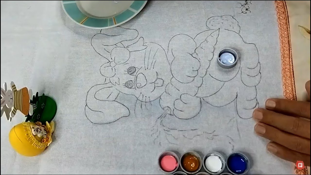 Roberto Ferreira - Vamos Aprender a Pintar Coelho da Pascoa - P1