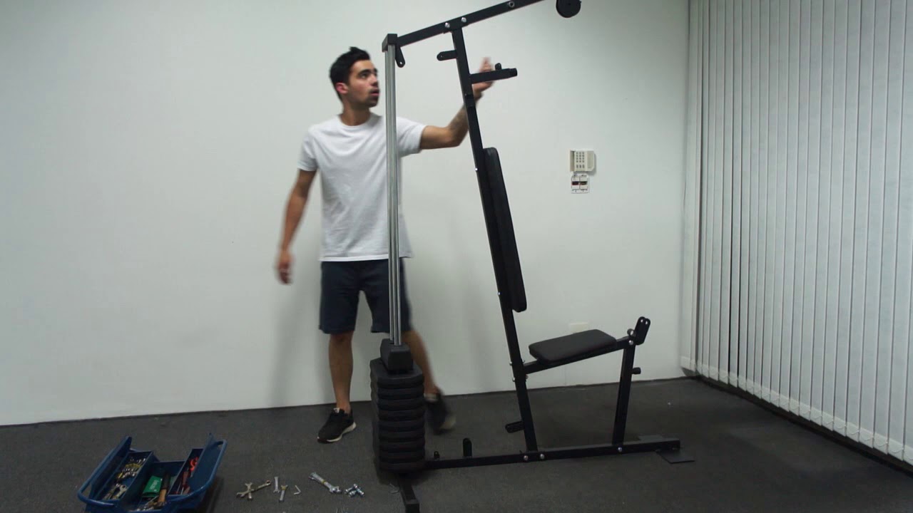 Montagem da Estação de Musculação ME100 PodiumFit