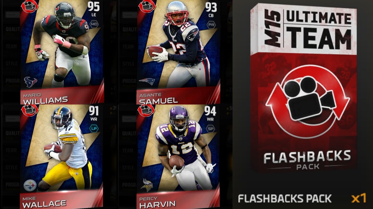 Madden 15 Ultimate Team ASANTE SAMUEL, PERCY?!?! Madden 15 Flashback Pack Opening
