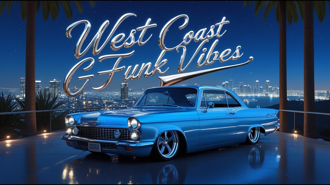 West Coast G-Funk Night Drive | Smooth Lowrider Beats🎵