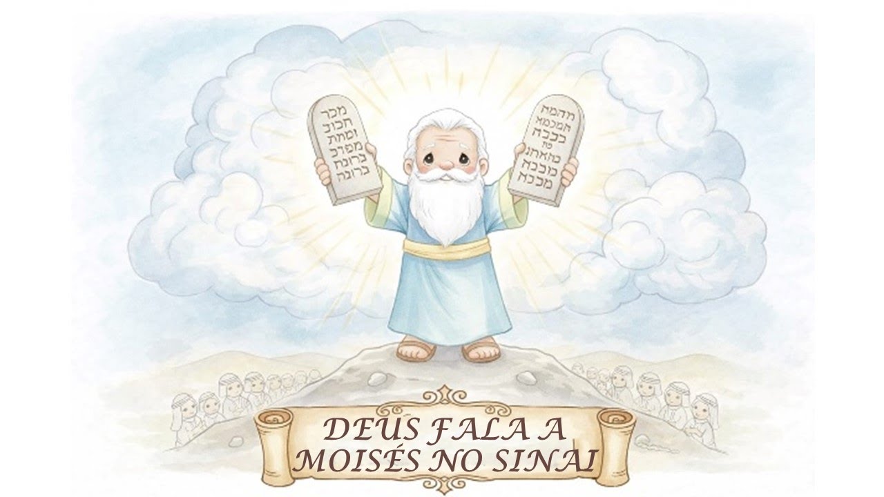 VIDA DE MOISÉS  #7 - DEUS FALA A MOISÉS NO SINAI