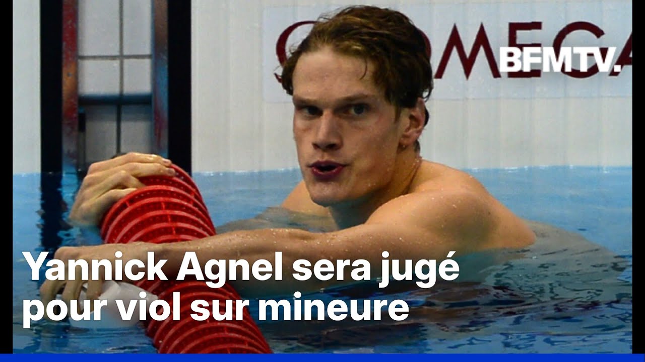 L'ancien nageur Yannick Agnel sera bien jug&eacute; pour viol sur mineure