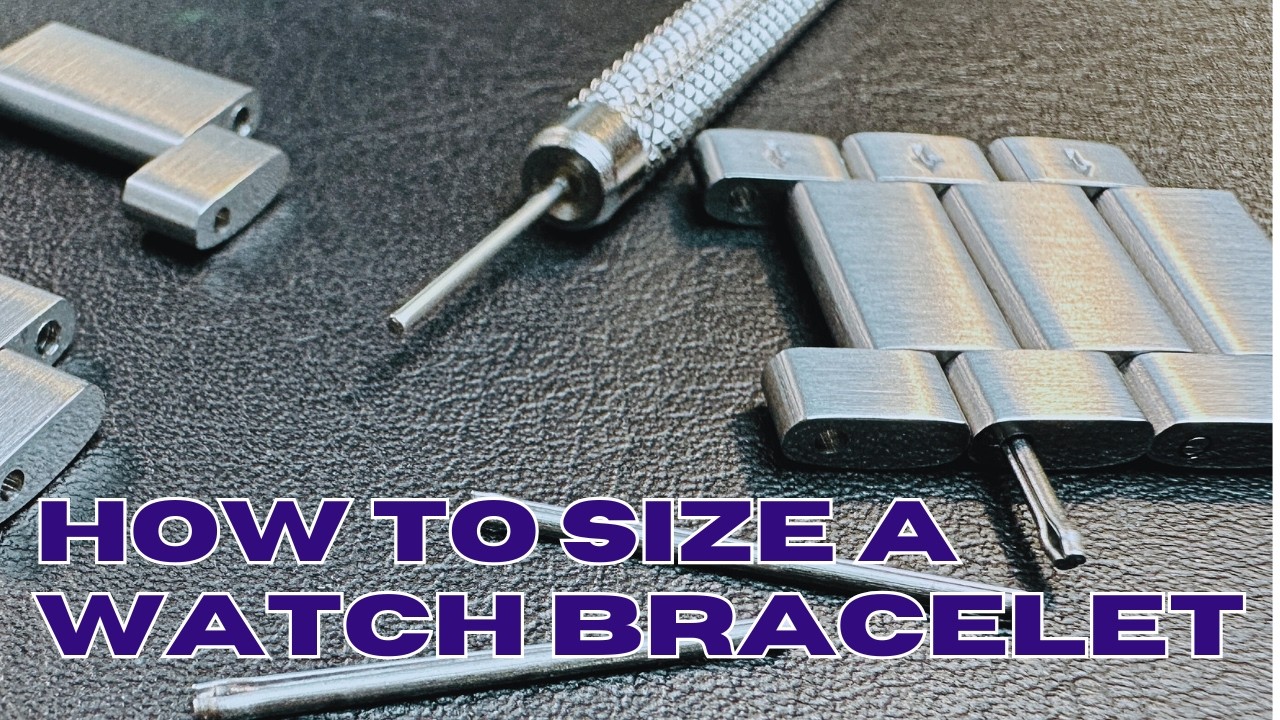How To Resize Your Watch Bracelet At Home!