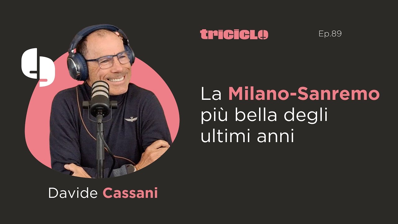 Davide Cassani e la Milano-Sanremo pi&ugrave; bella degli ultimi anni