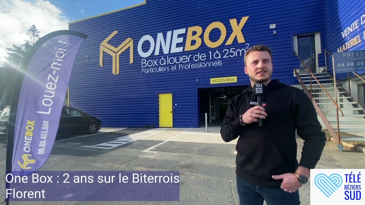 One Box : 2 ans sur le Biterrois