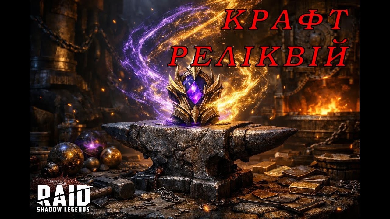 5 міфічних крафтів. Великий крафт реліків та перший релік на 6 ранг в Raid Shadow Legends