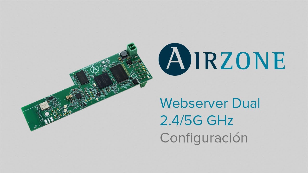 Airzone: Webserver Dual 2.4/5G GHz