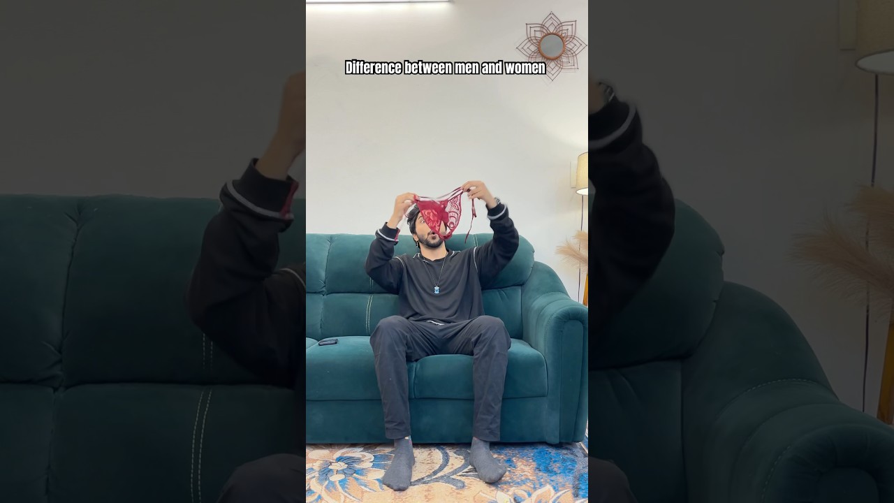 Difference between men and women🥹 #youtubeshorts #alfesh #comedy #viral #funny #trending