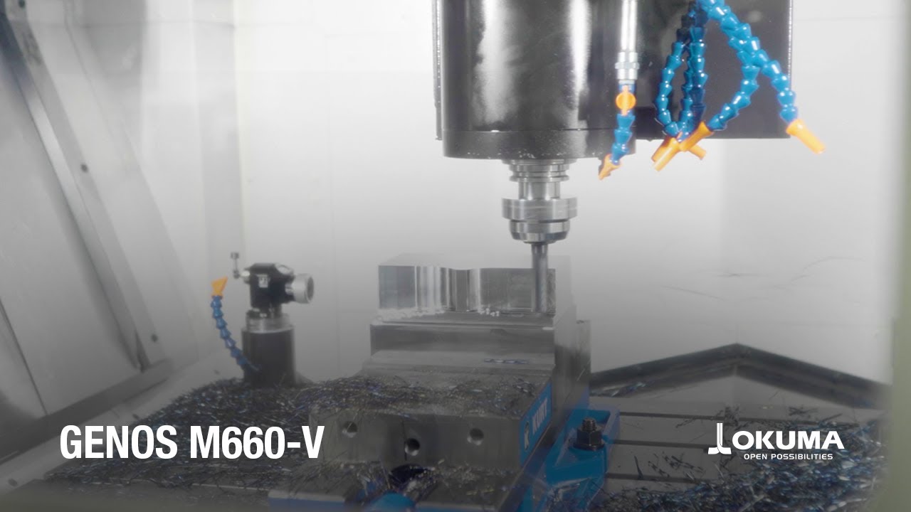Вертикальный обрабатывающий центр GENOS M660-V