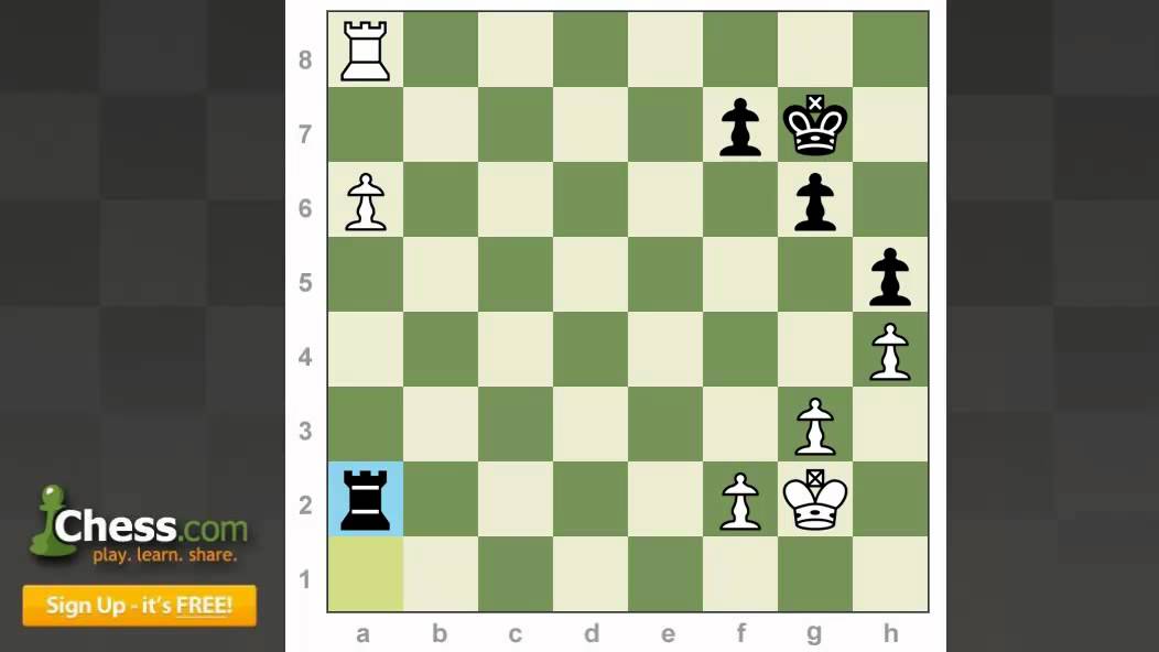 Chess Endgames: Rook & Extra Pawn