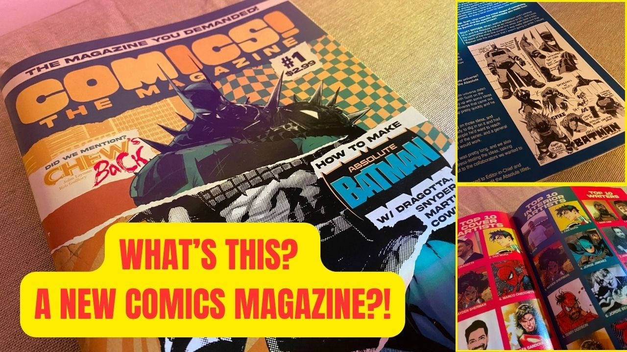 Finally, A New Magazine About Comics!