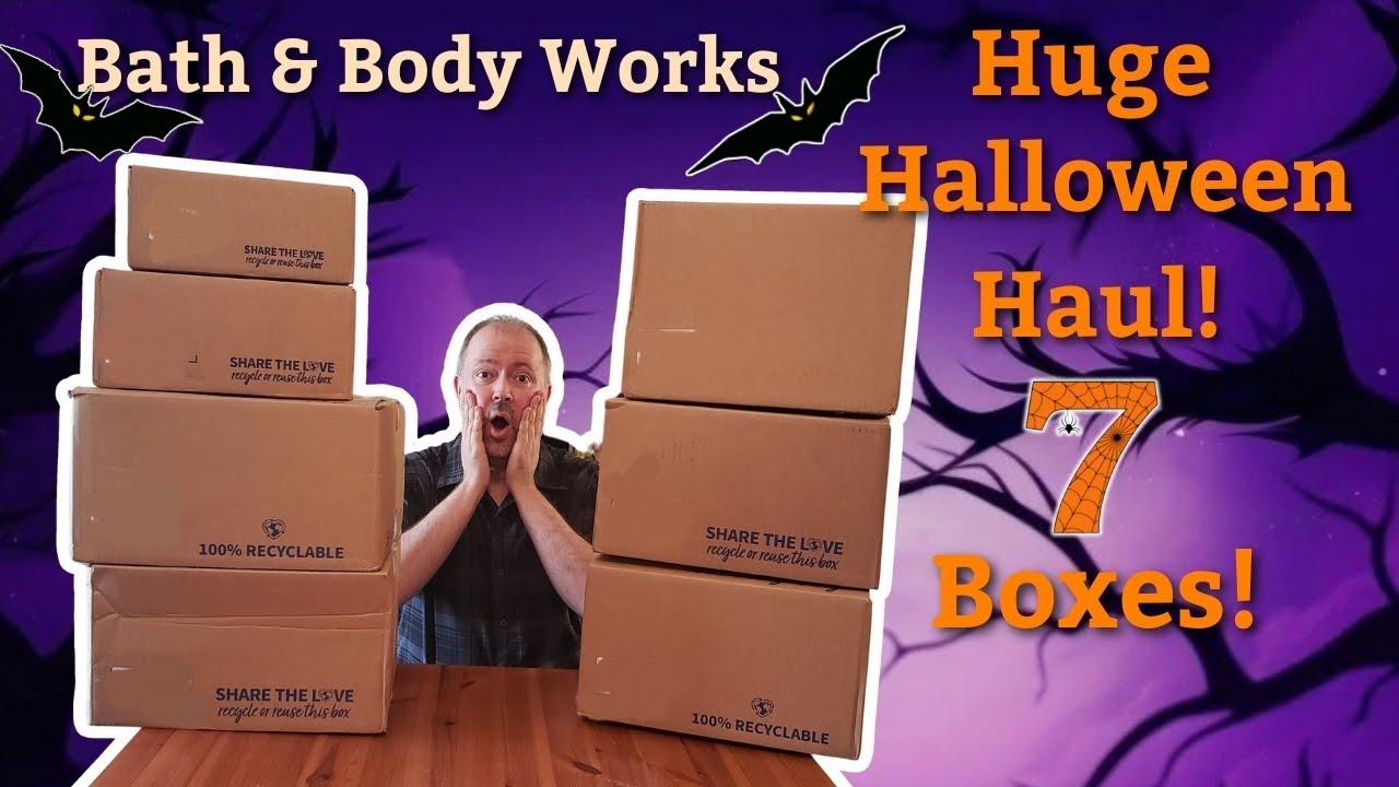 Bath and Body Works Huge Halloween Haul 2024