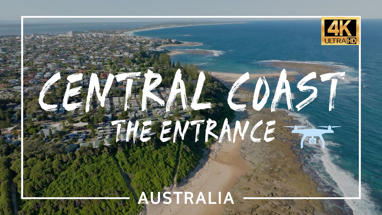 Australia🇦🇺- The Entrance | Beautiful Coastal Town | Central Coast NSW | 4K60p Drone