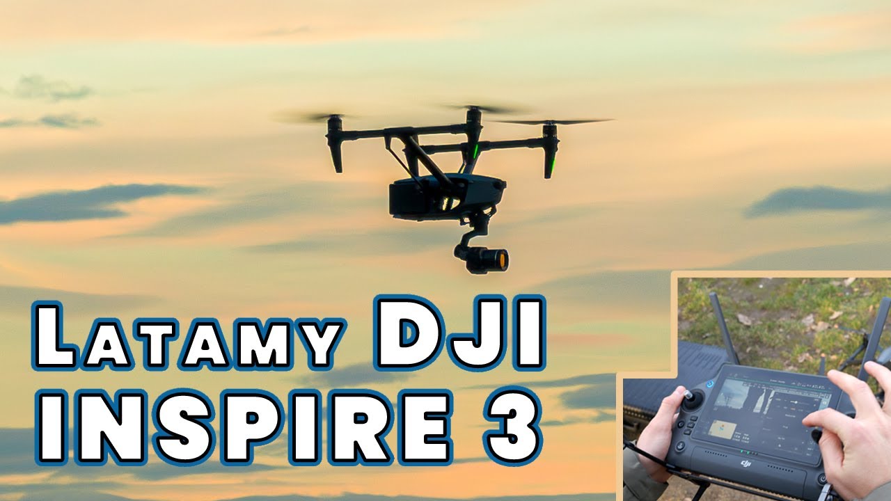 Dji Inspire 3 - backstage z testów